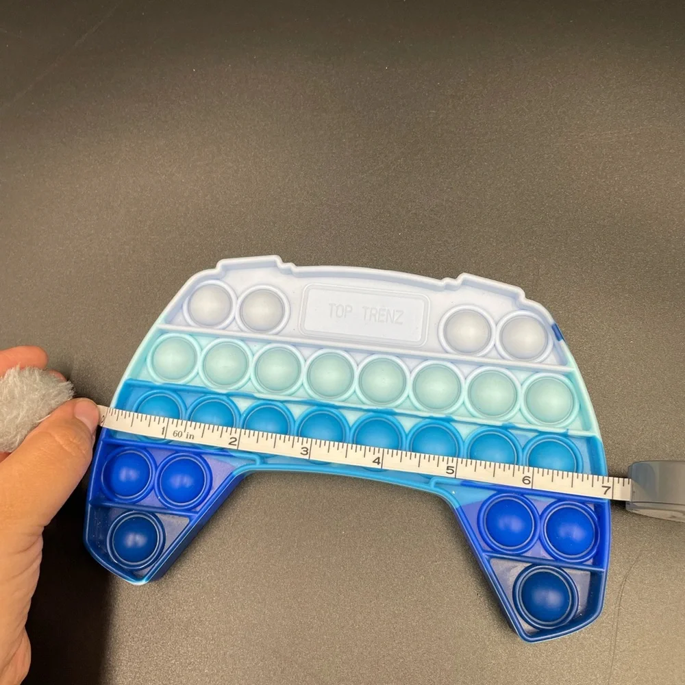 Controller top trenz blue 5” x 7” bubble popit Toy